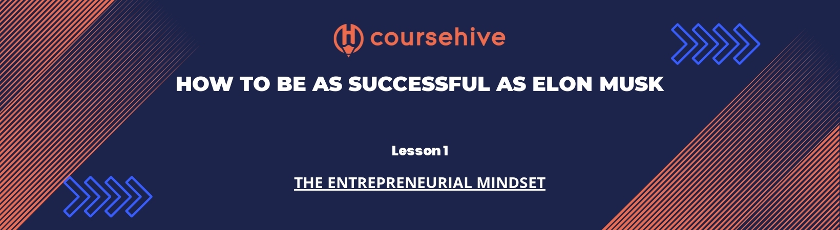 Lesson 1: The Entrepreneurial Mindset header image