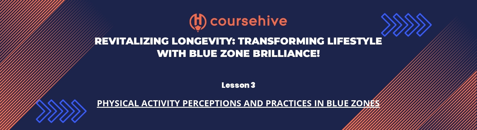 Lesson 3: Physical Activity Perceptions and Practices in Blue Zones header image