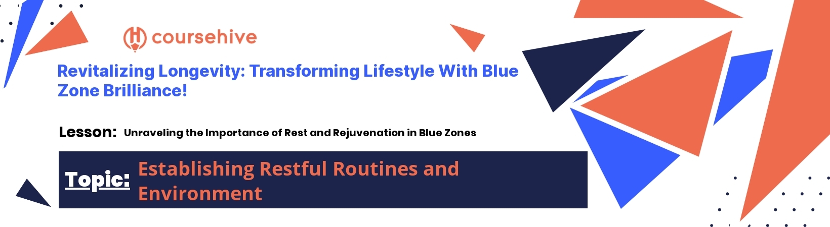 topic 6Balancing Act: Productivity and Time for Rejuvenation  header image