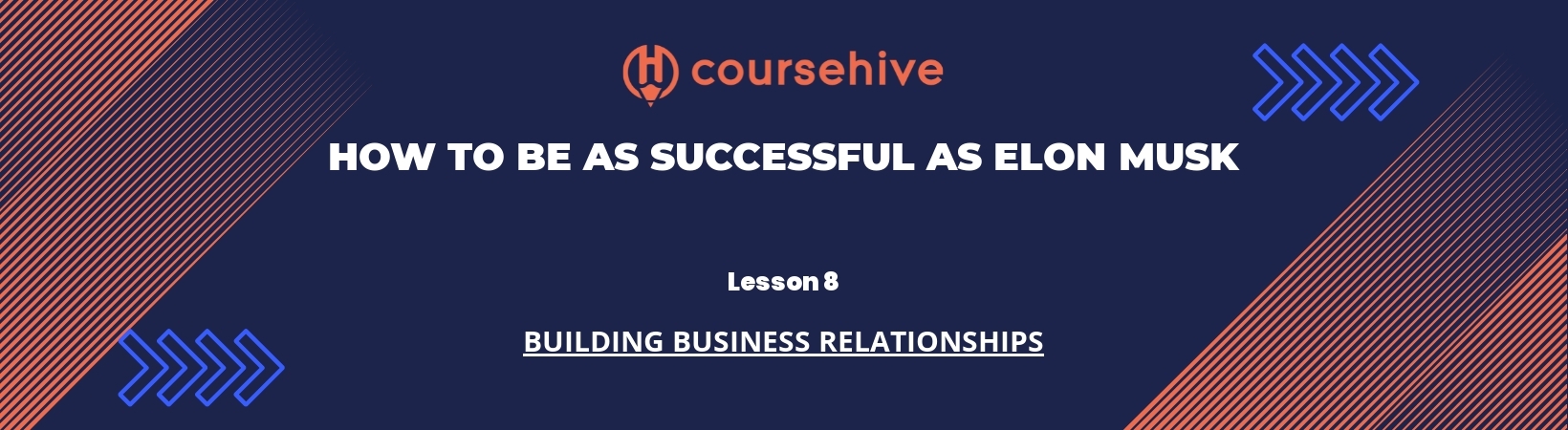 Lesson 8: Building Business Relationships header image