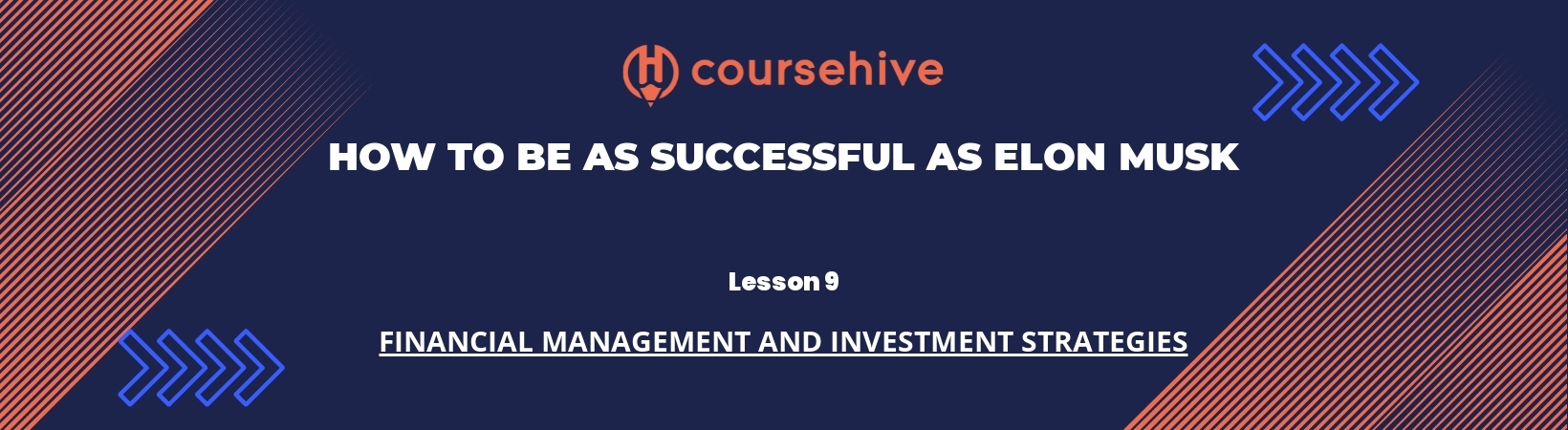 Lesson 9: Financial Management and Investment Strategies header image