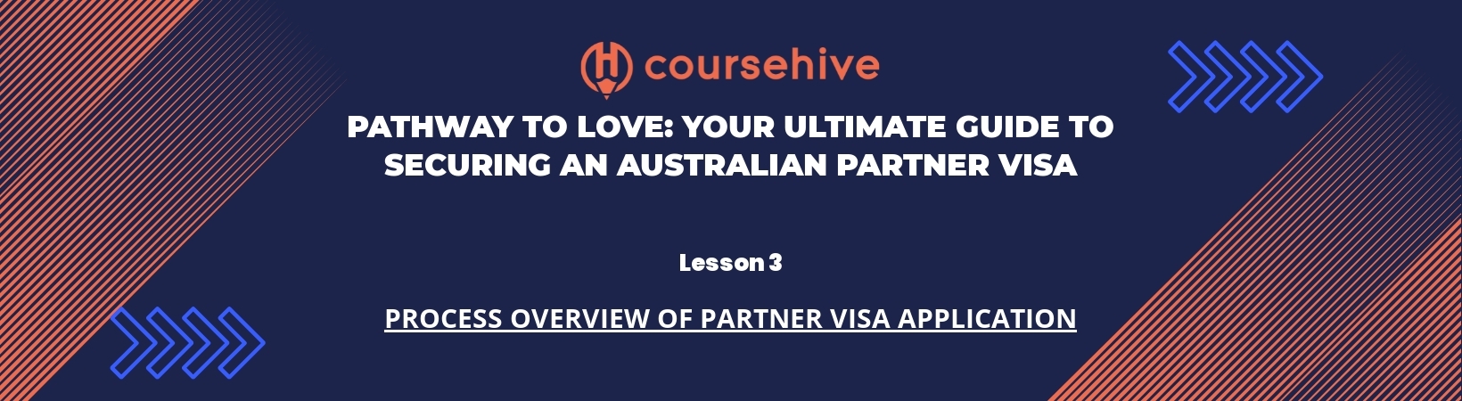 Lesson 3: Process Overview of Partner Visa Application header image